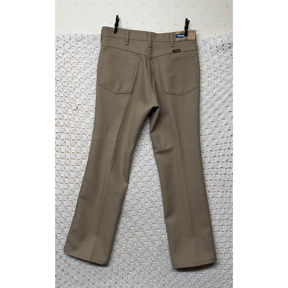 Vtg Wrangler Wrancher Pants Men 32x30 Fits 30x29 Beige Western Slack 00082TN